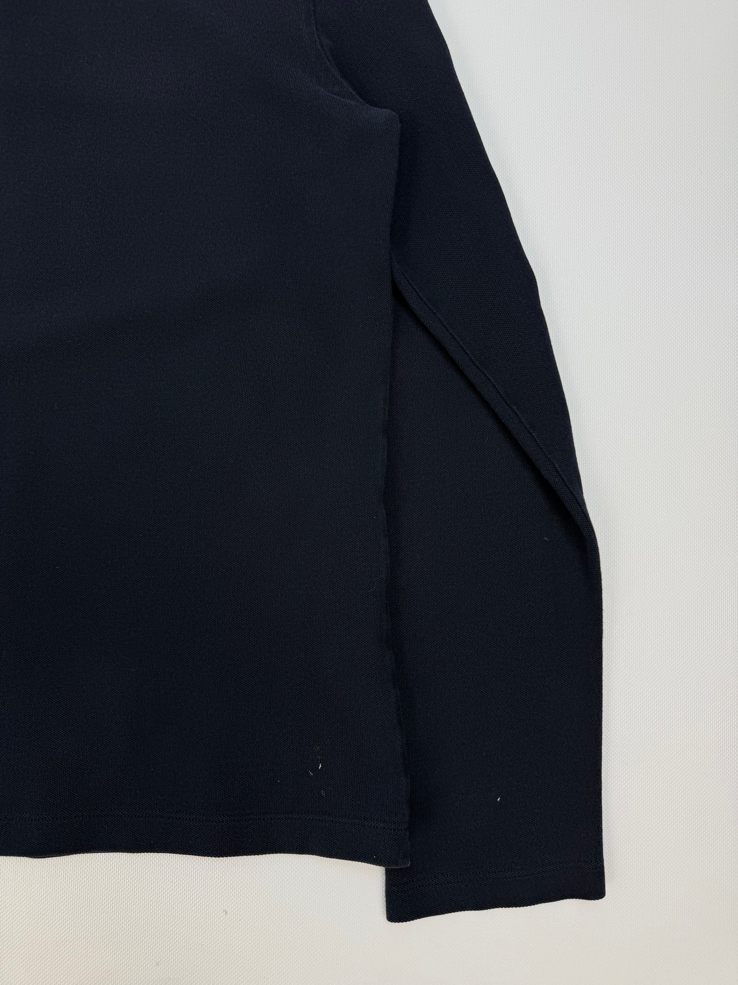 Fendi Polohemd Langarm dunkelblau / weiß Gr. M