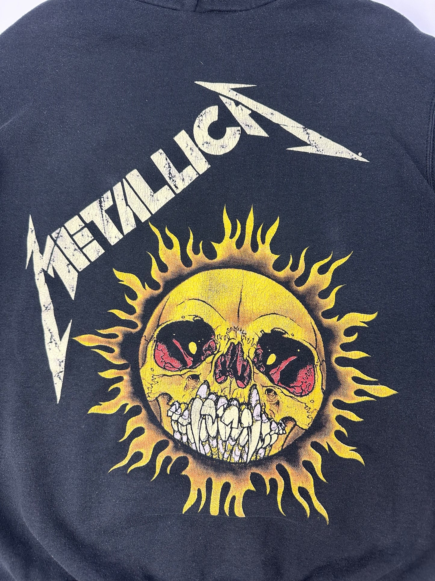 Vintage Metallica Hoodie schwarz M 1994