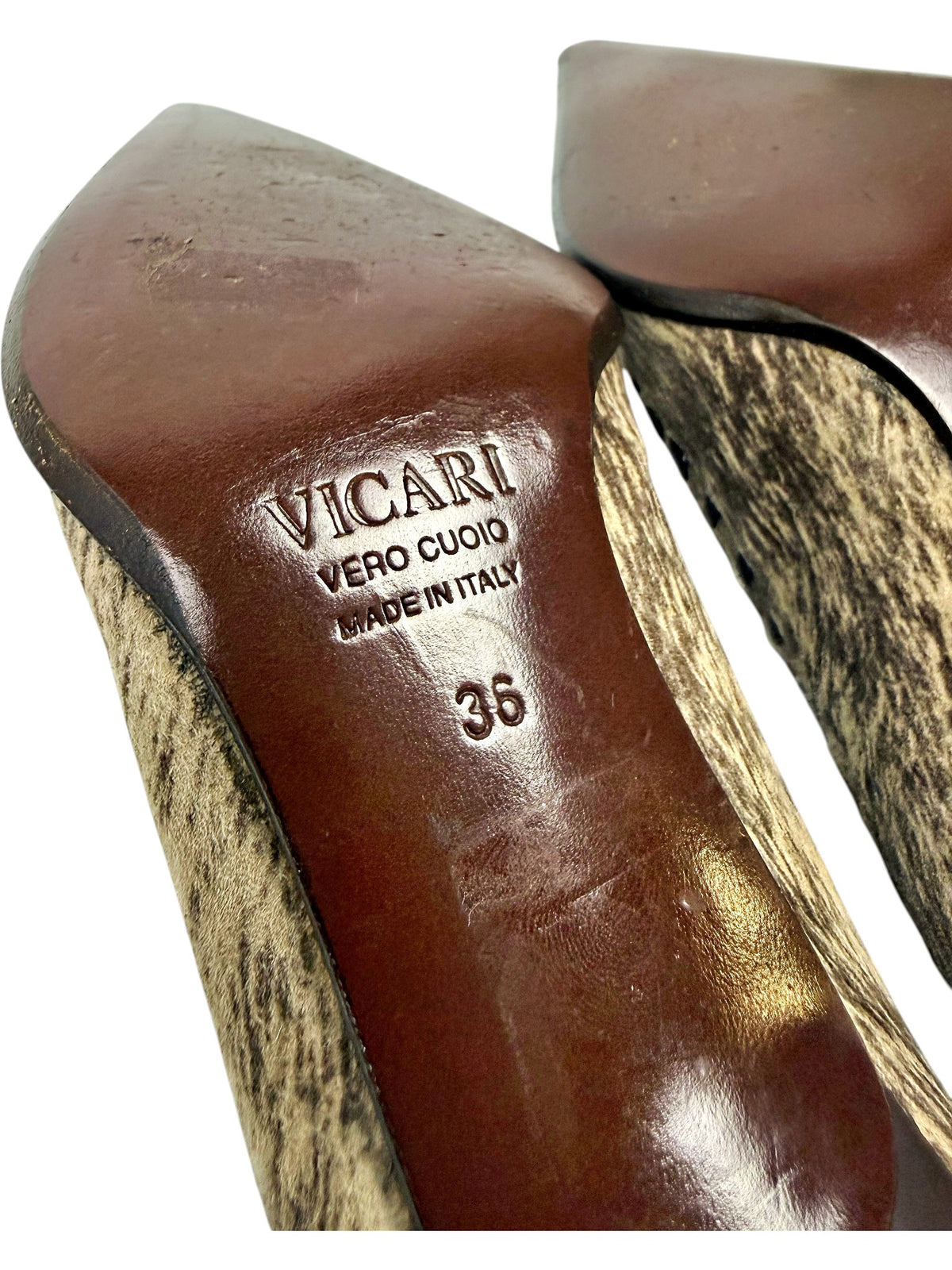 Vintage Vicari Heel