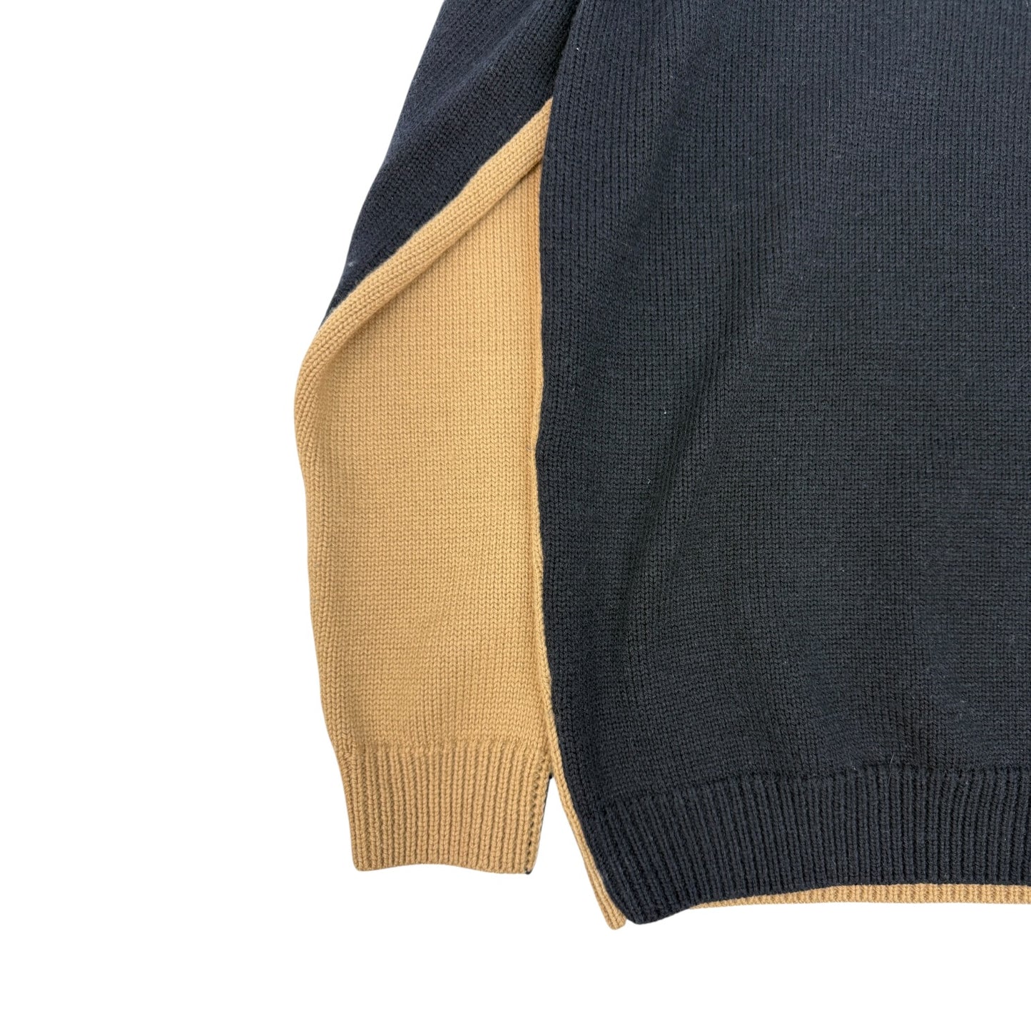 Fendi Pullover schwarz / braun Gr. 52