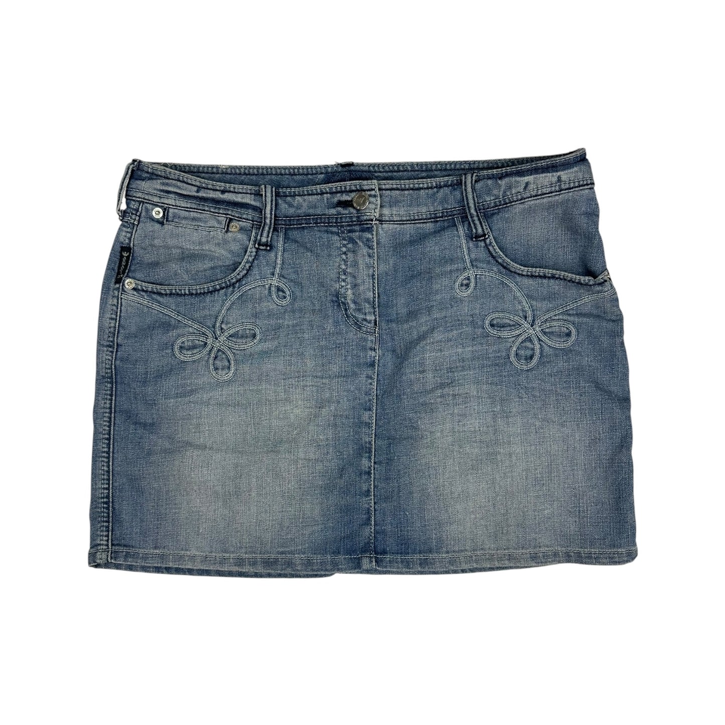 Vintage Armani Jeans Rock blau 46