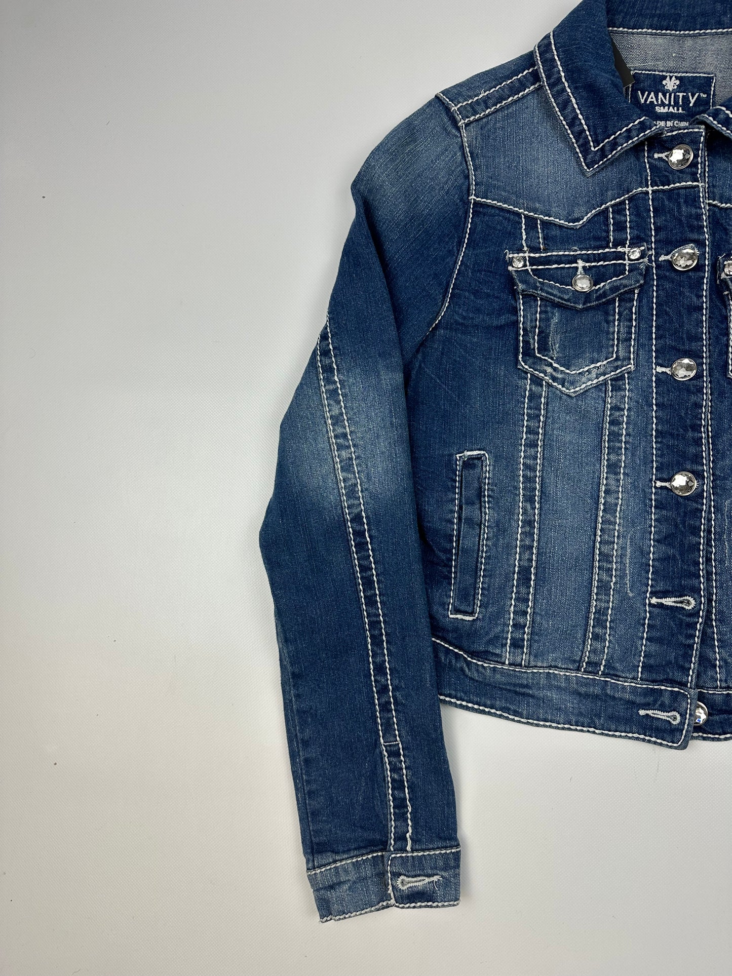 Vintage Vanity denim jacket blue S
