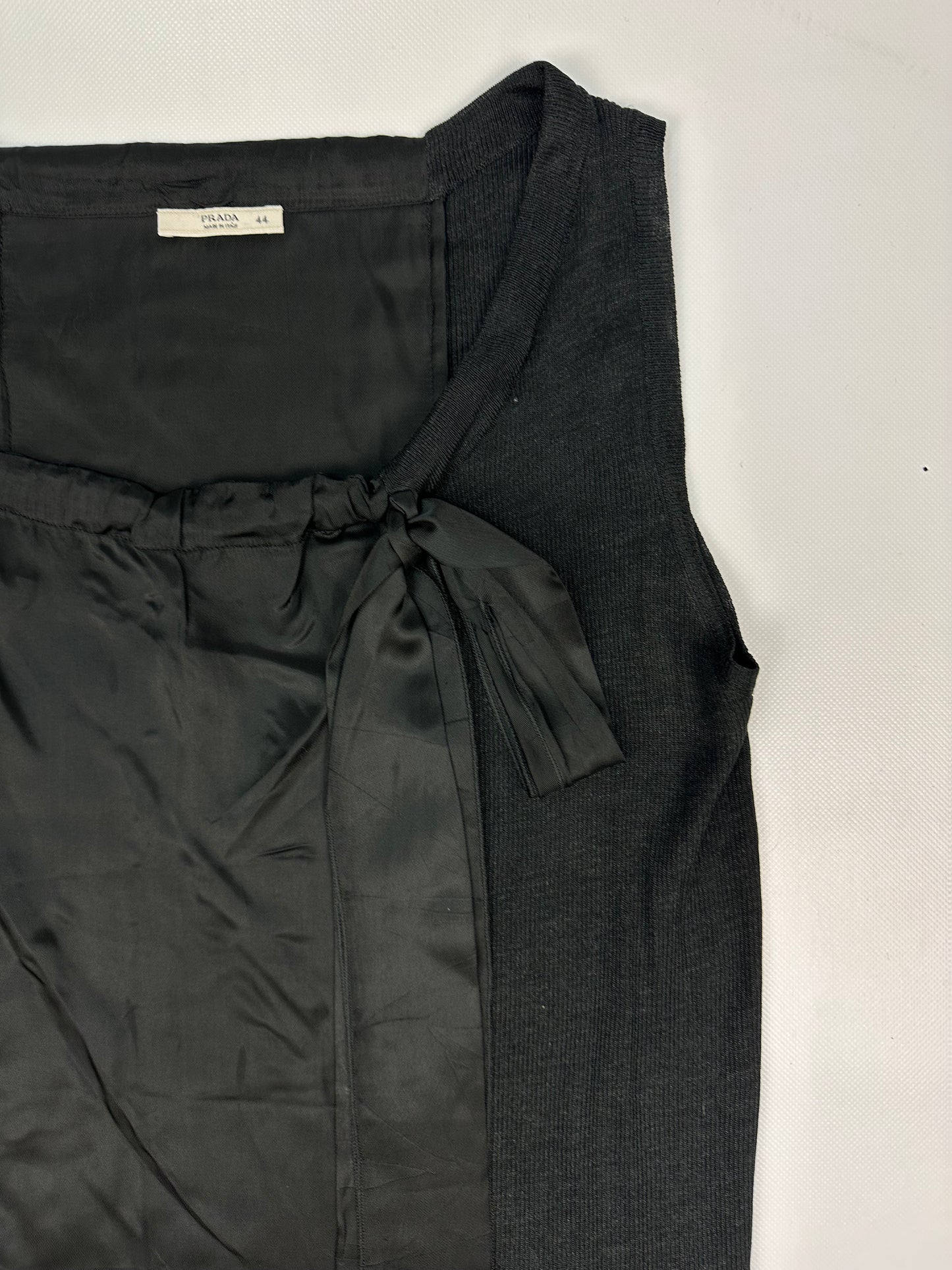 Vintage Prada Kleid schwarz Gr. 44