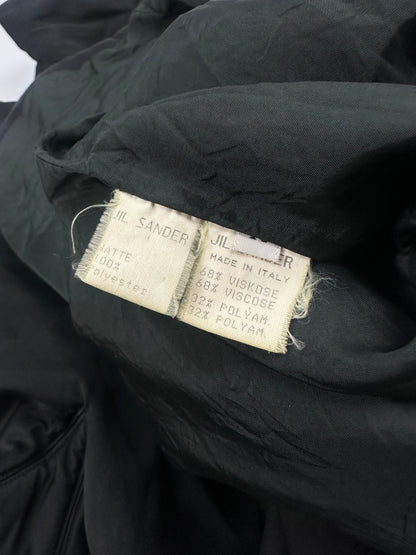 Jil Sander Mantel schwarz Gr. 46