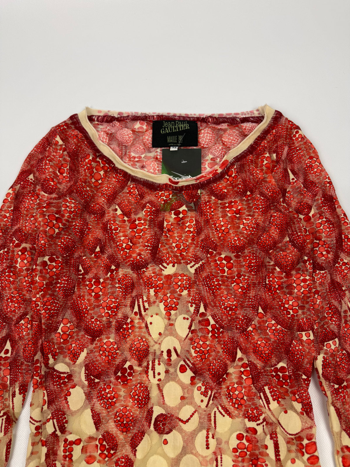 Archive Jean Paul Gaultier Mesh Top
