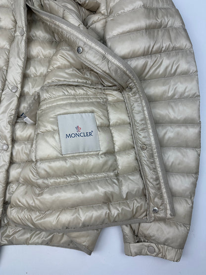 Vintage Moncler Jacke creme Damen XL (5)