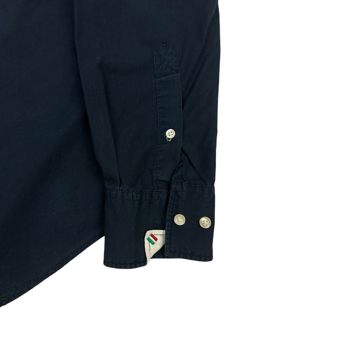 Vintage La Martina x Maserati Hemd Navy blau M