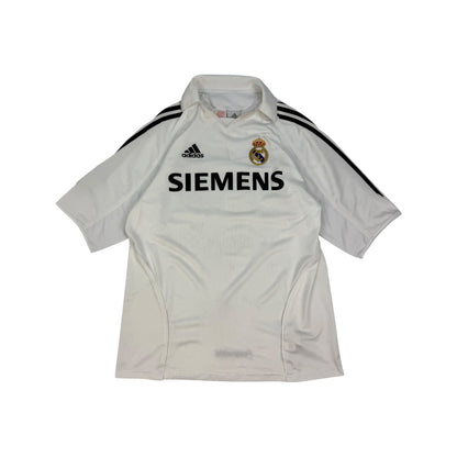 Vintage Adidas Real Madrid Fußballtrikot weiß Gr. 176