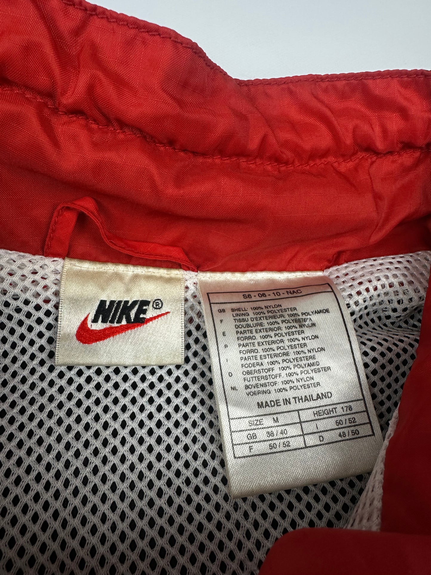 Vintage Nike Trackjacket schwarz M