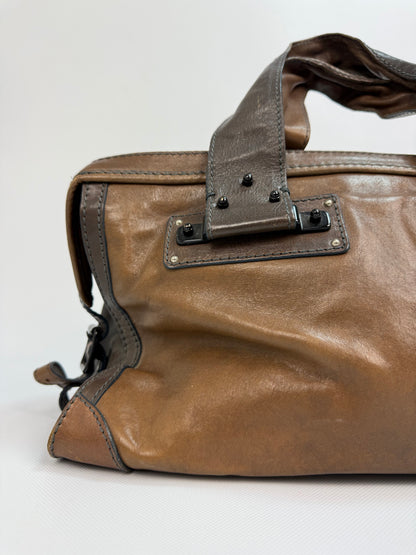 Vintage Chloé Handtasche braun / schwarz