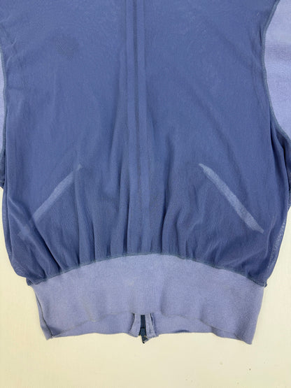 Vintage Jean Paul Gaultier Soleil Top/Jacke blau Gr. M