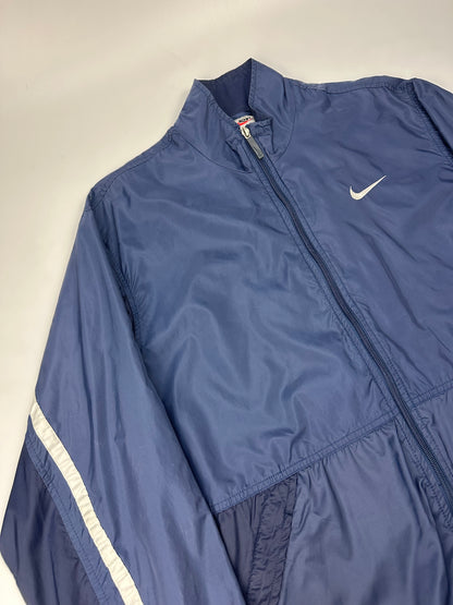 Vintage Nike trackjacket blau L