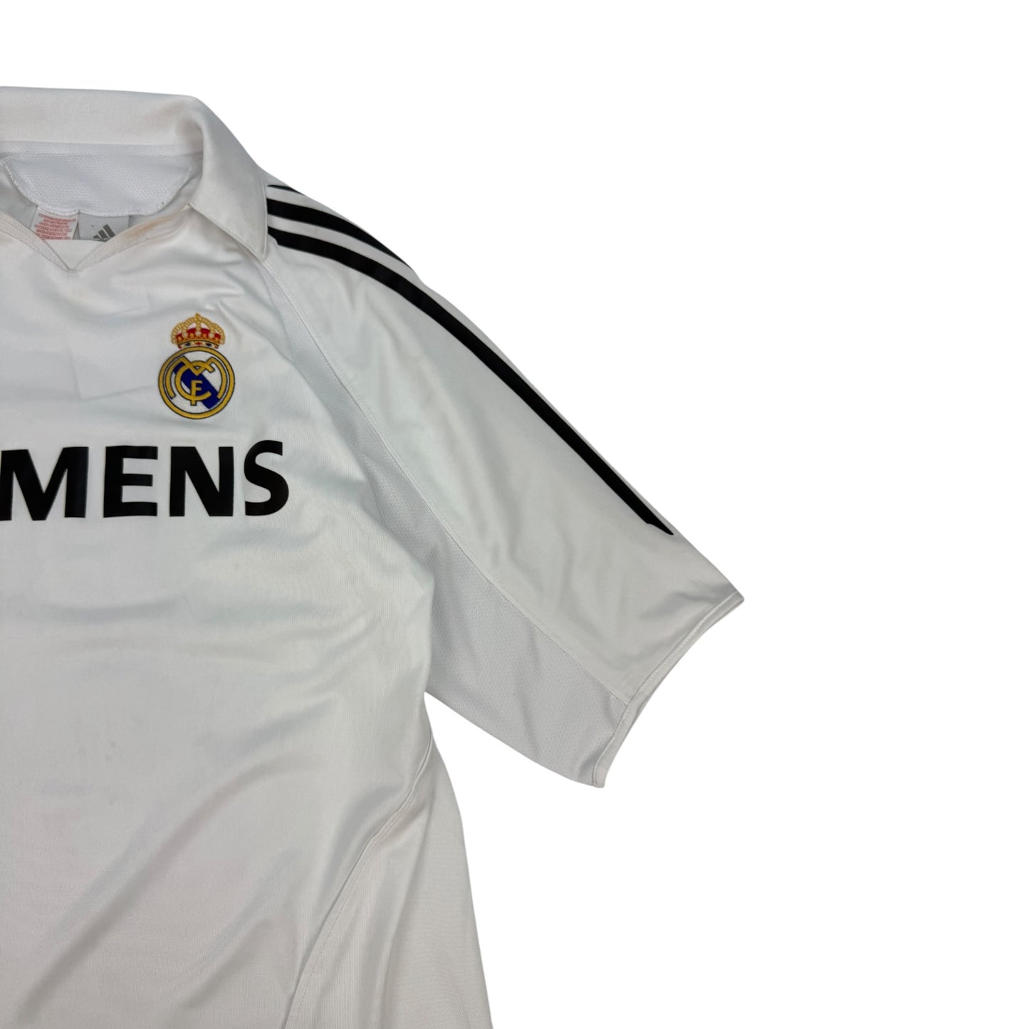 Vintage Adidas Real Madrid Fußballtrikot weiß Gr. 176