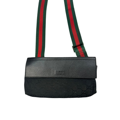 Vintage Gucci Umhängetasche schwarz