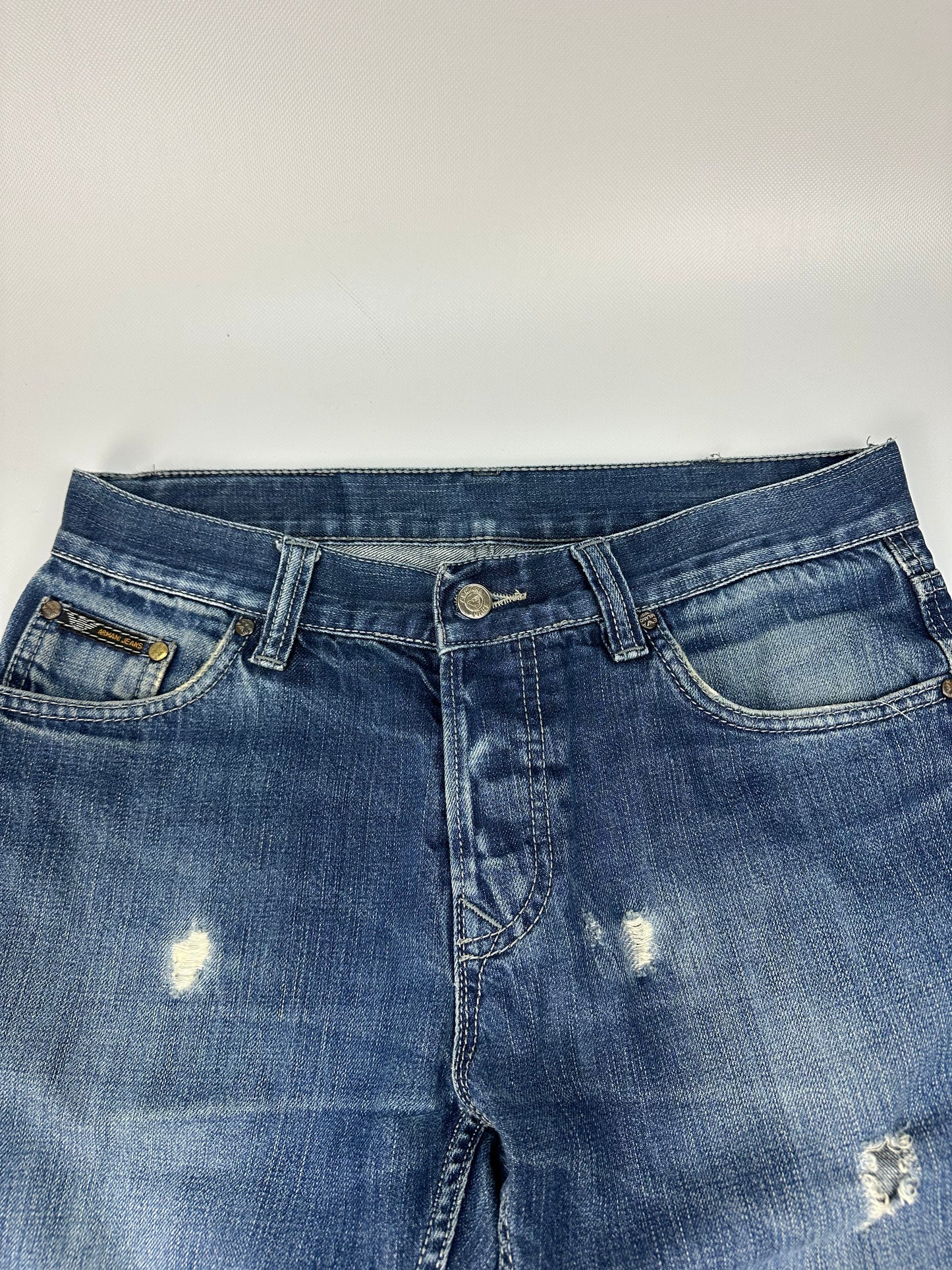 Vintage Armani Jeanshose blau 31
