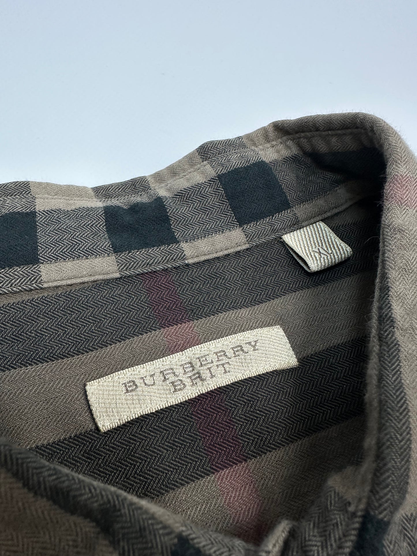 Vintage Burberry Hemd braun XL