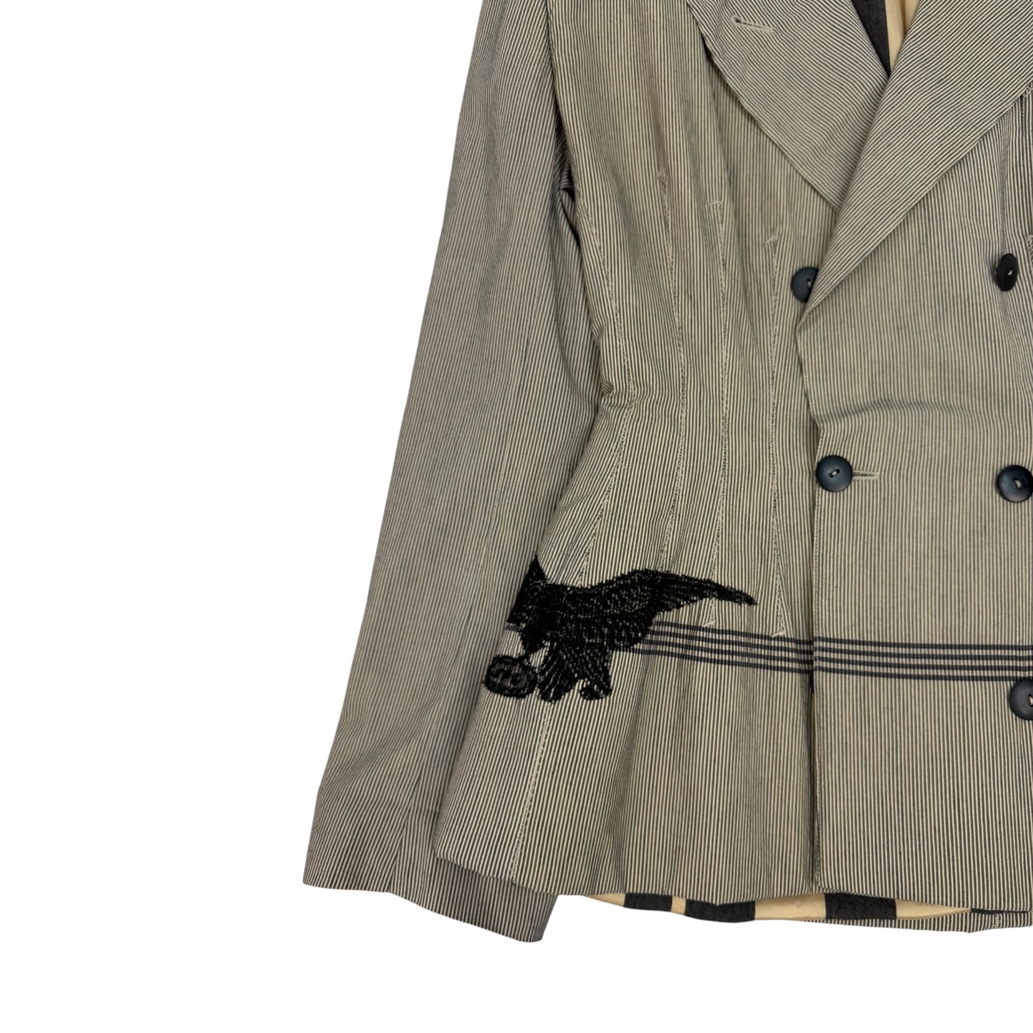 Vintage Jean Paul Gaultier Blazer braun Gr. Damen 44