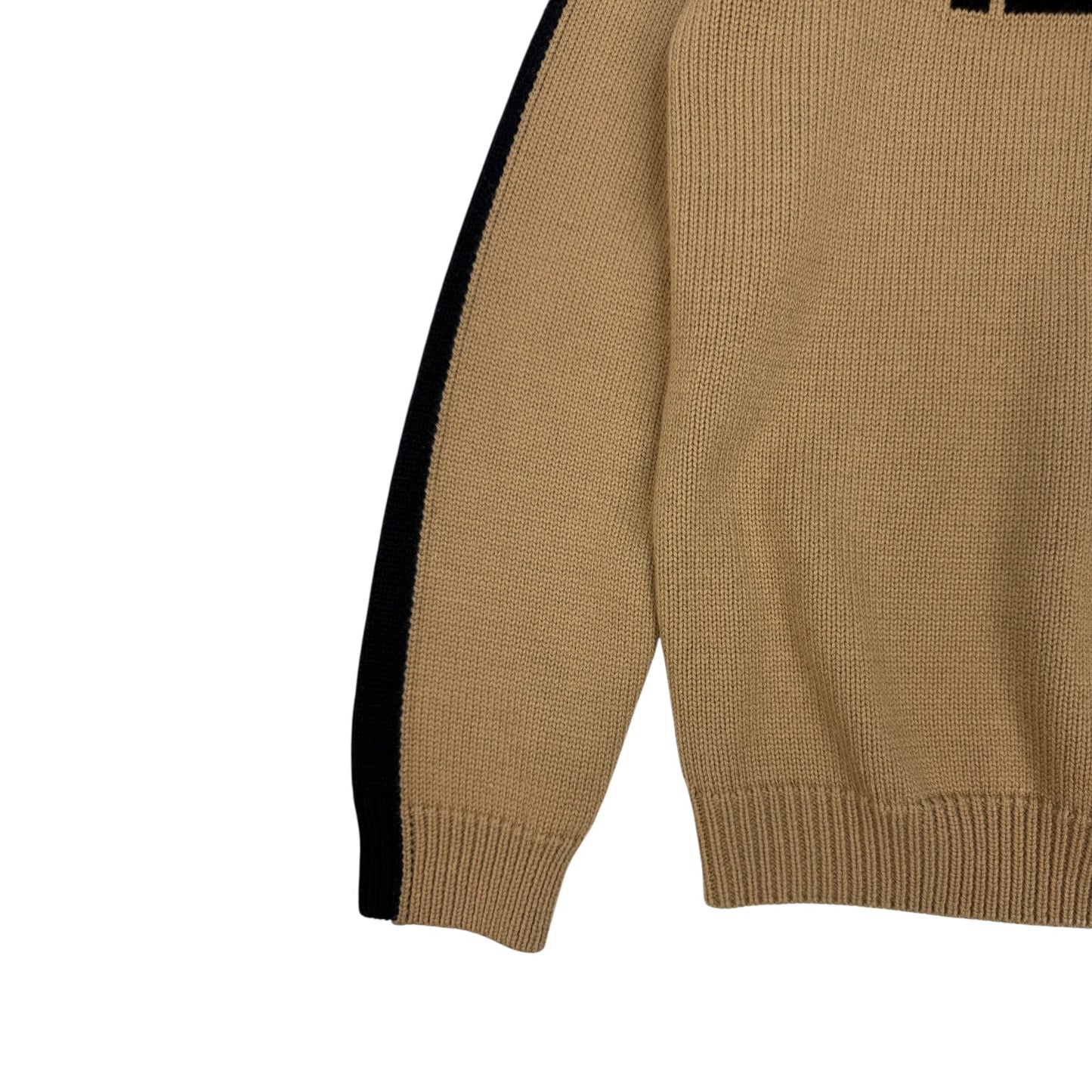 Fendi Pullover schwarz / braun Gr. 52