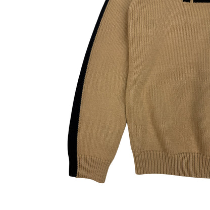 Fendi Pullover schwarz / braun Gr. 52