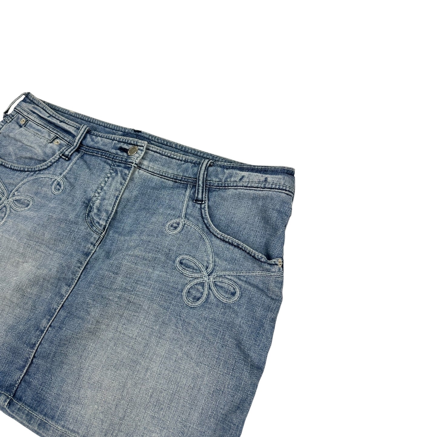 Vintage Armani Jeans Rock blau 46
