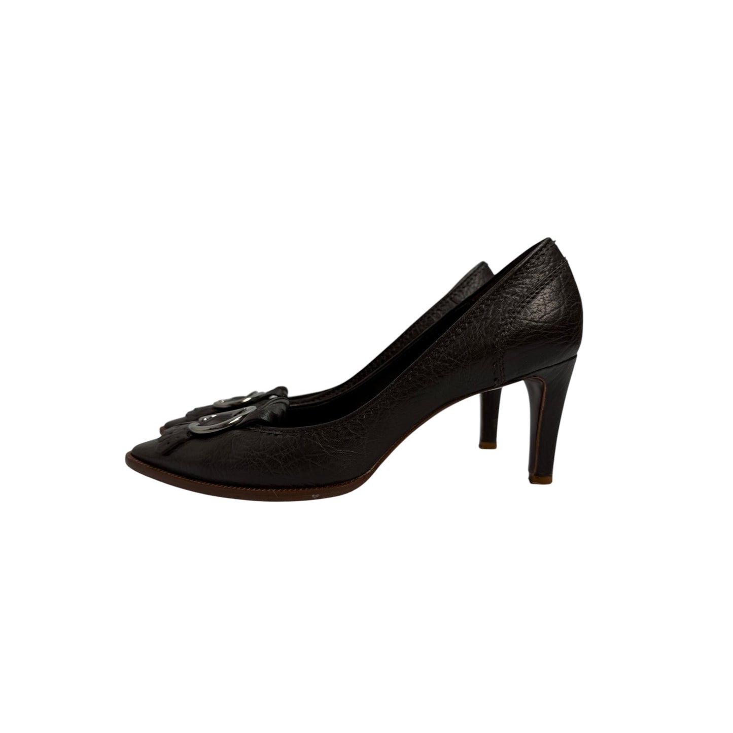 Vintage Celine Heels braun Gr. 38,5