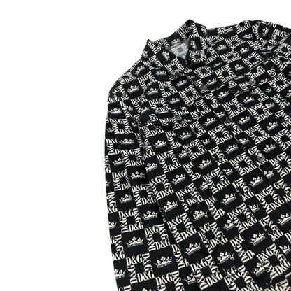Dolce & Gabbana Jacke schwarz / weiß Gr. 50