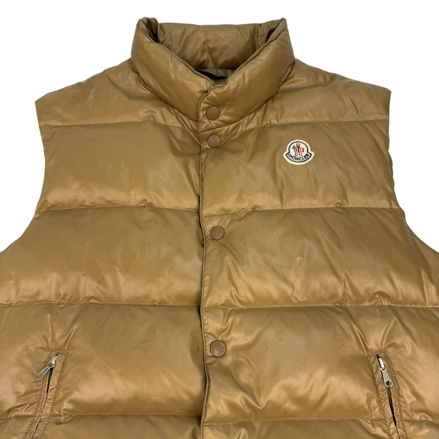 Vintage Moncler Weste olivegrün Gr. 3 / L