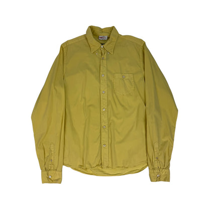 Vintage Prada Hemd gelb Gr. 43