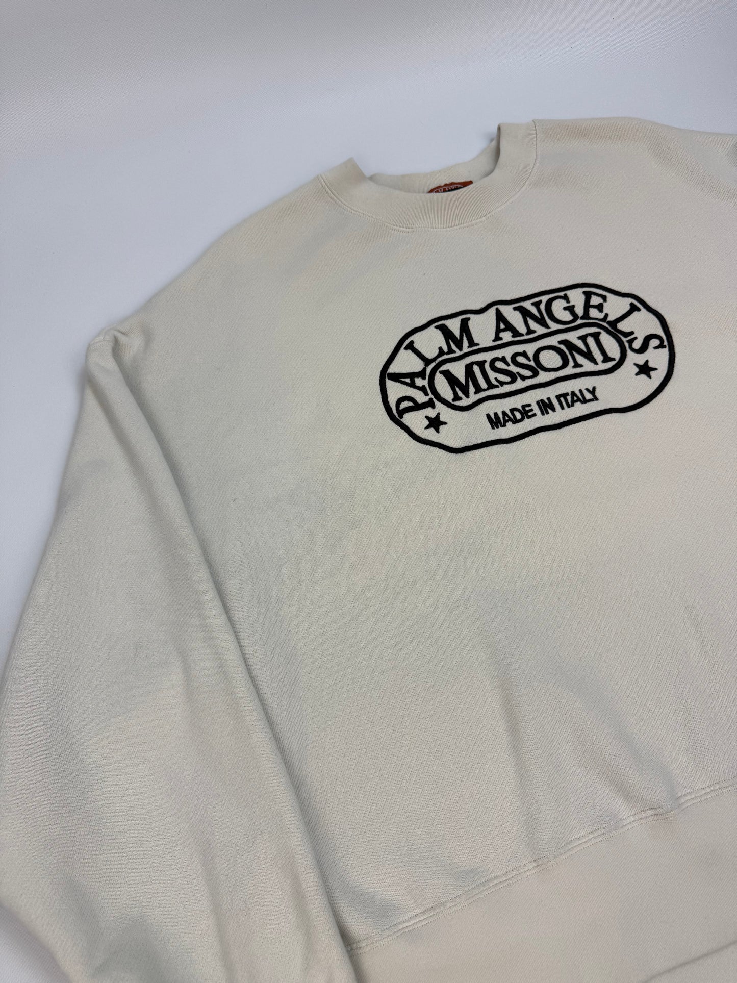 Palm Angels x Missoni Pullover weiß Gr. M