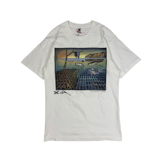 Vintage Salvador Dali T-Shirt weiß L