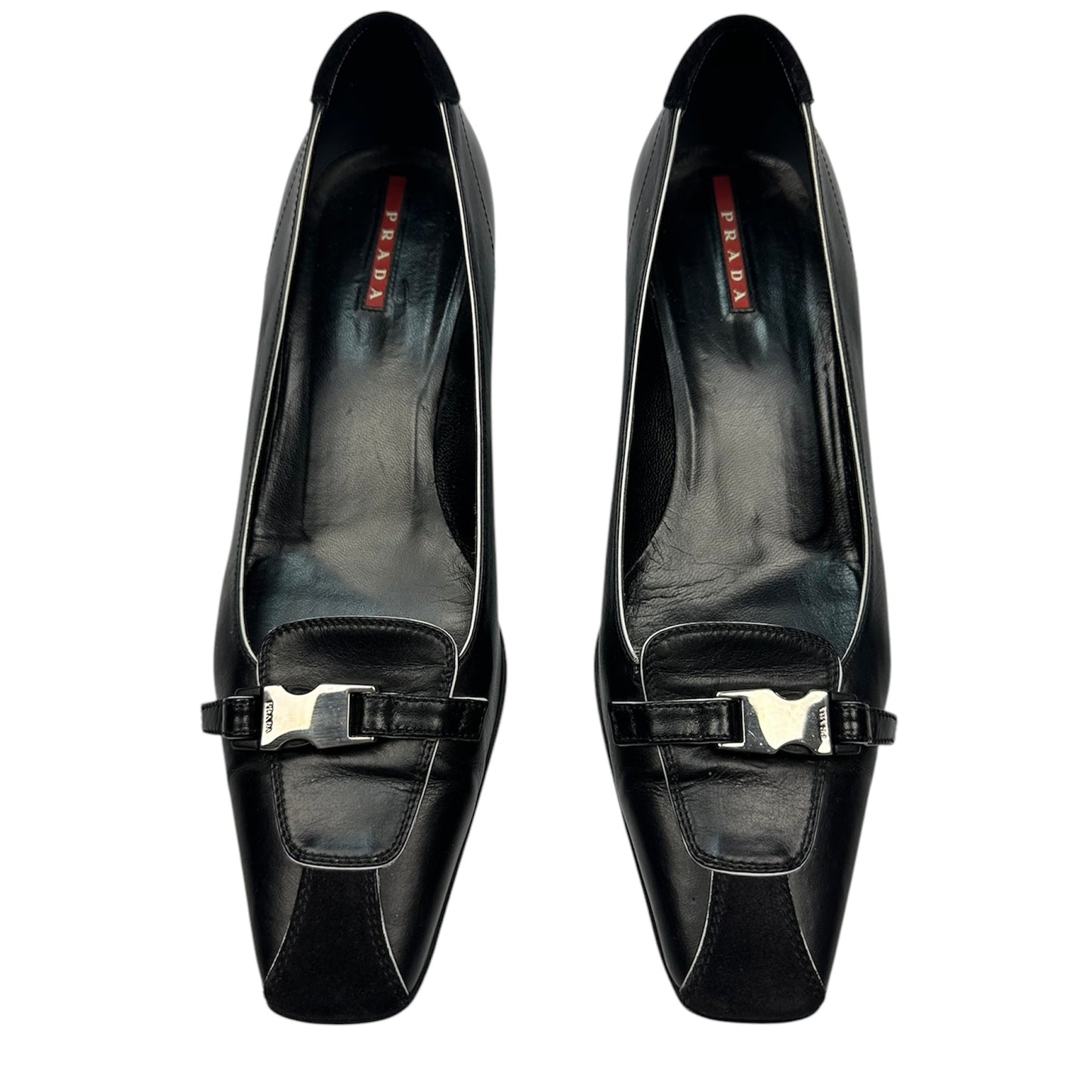 Vintage Prada Pumps schwarz Gr. 38C