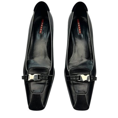 Vintage Prada Pumps schwarz Gr. 38C