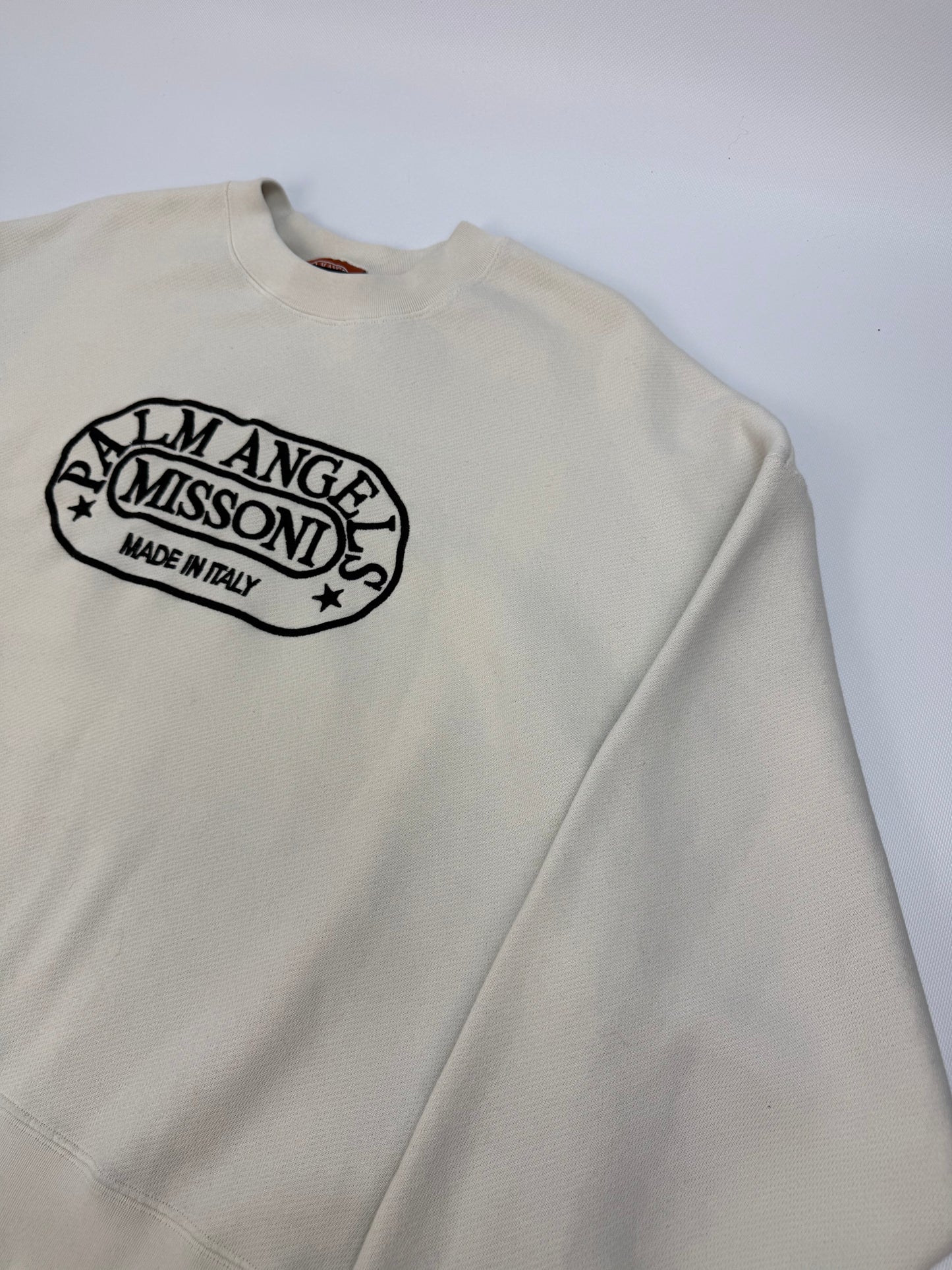Palm Angels x Missoni Pullover weiß Gr. M