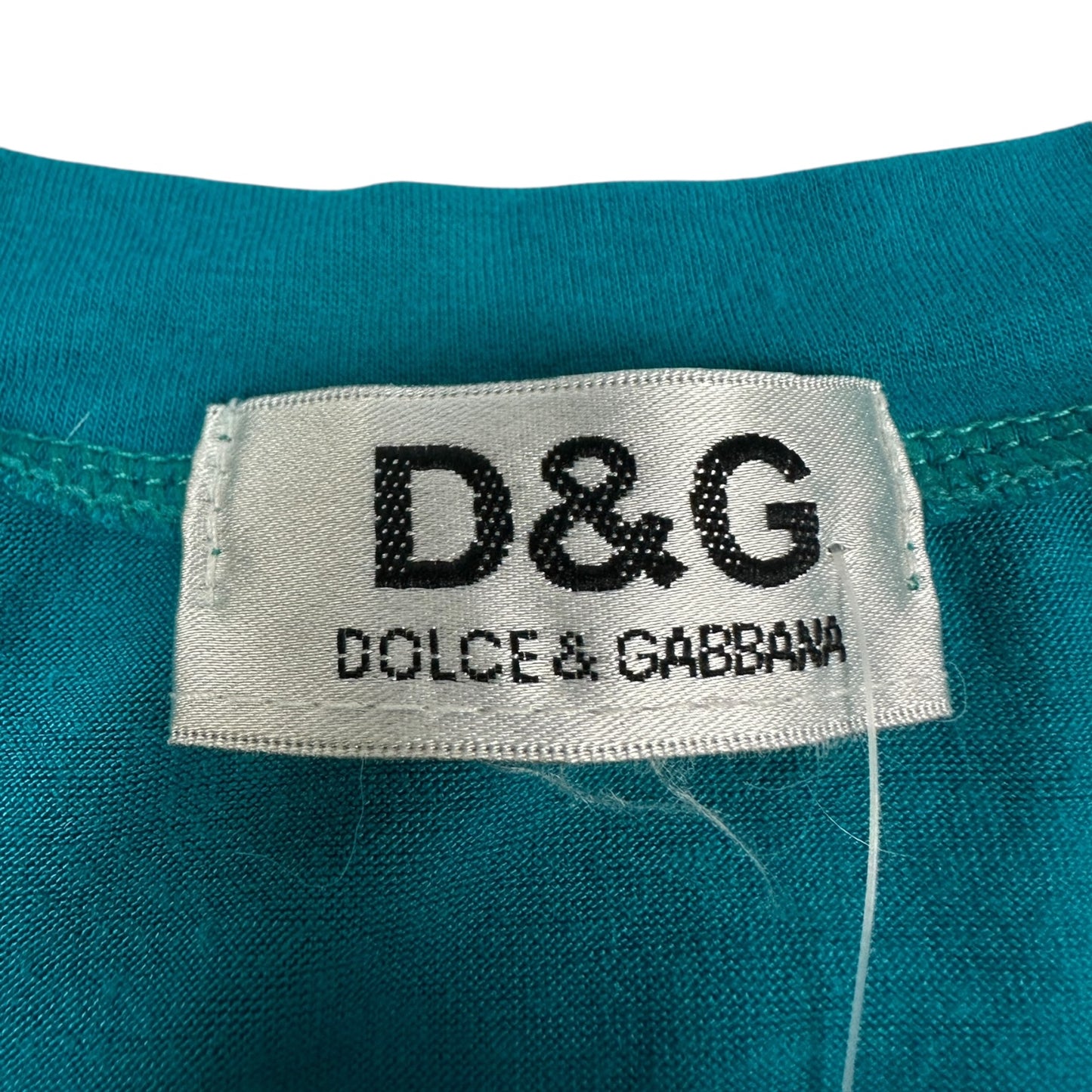 Vintage Dolce & Gabbana T-Shirt blau Damen S