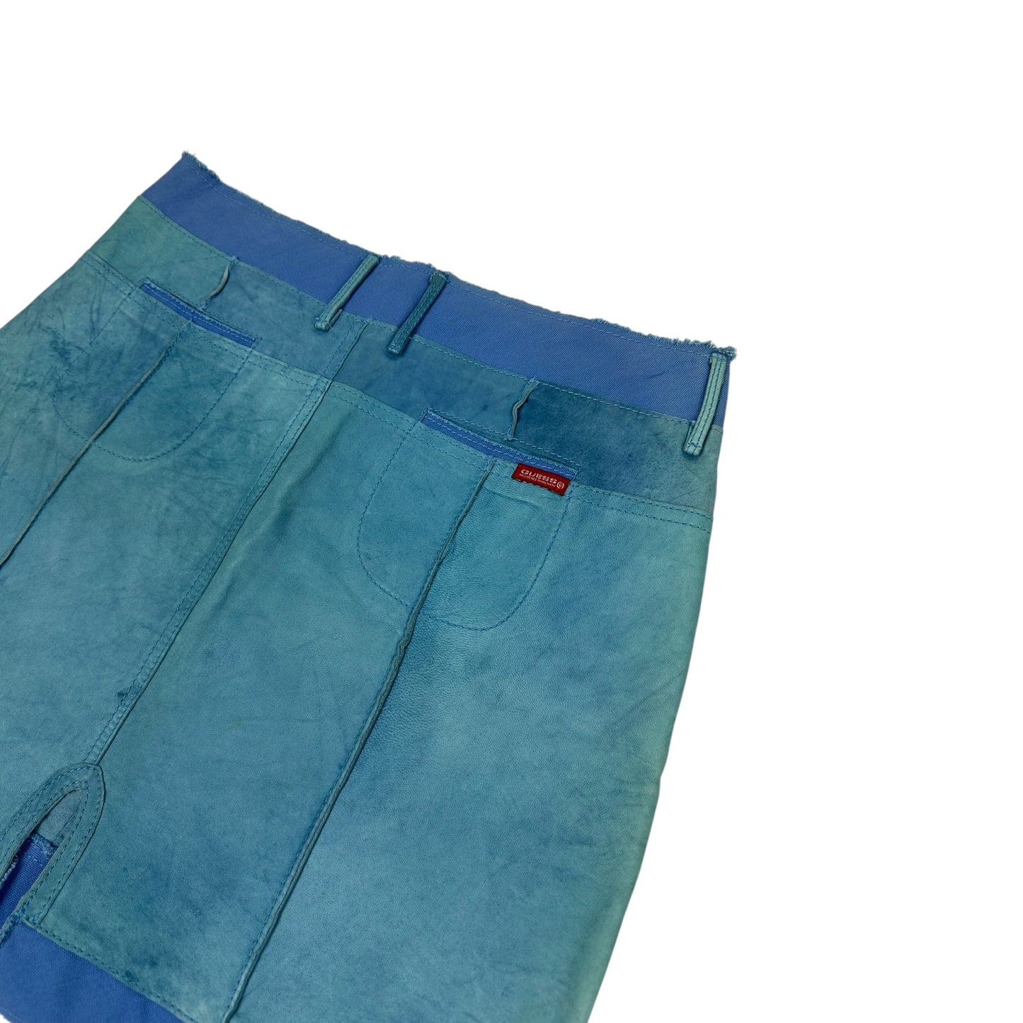 Vintage Guess Jeans Rock blau M