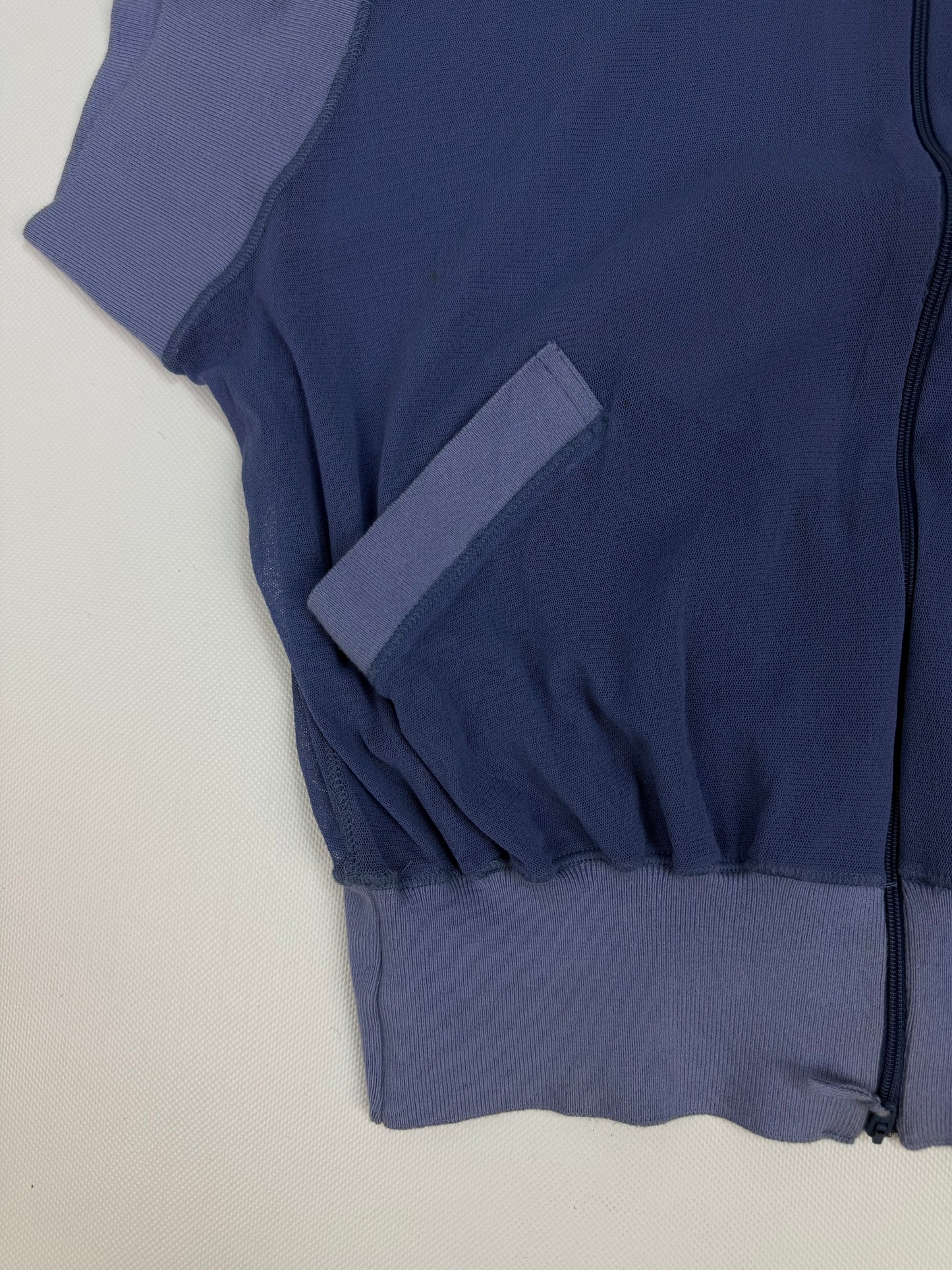 Vintage Jean Paul Gaultier Soleil Top/Jacke blau Gr. M