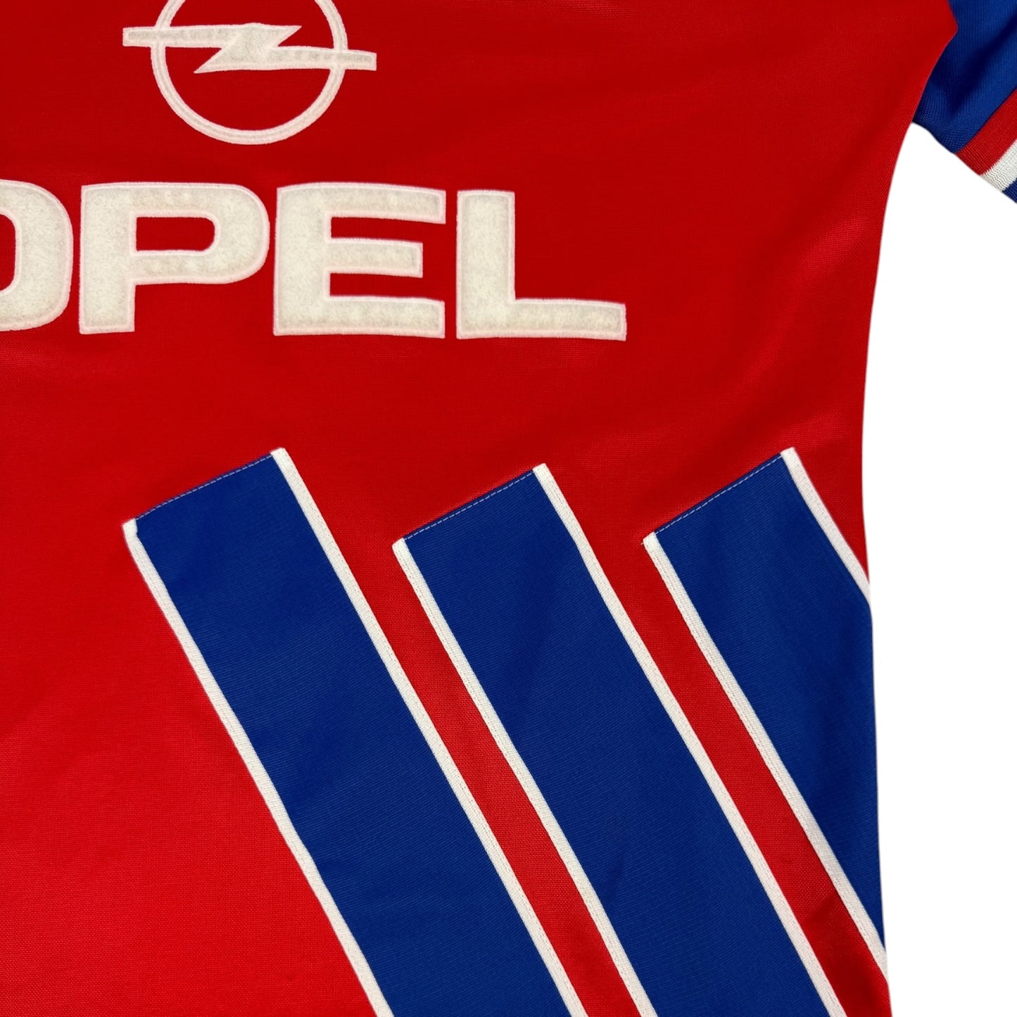 Vintage Adidas FC Bayern Fußballtrikot rot Gr. M