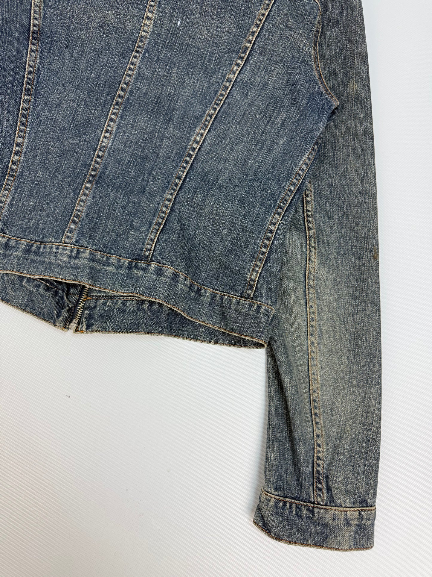 Vintage Dolce & Gabbana Jeansjacke blau Gr. L