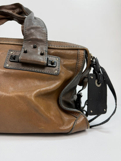 Vintage Chloé Handtasche braun / schwarz