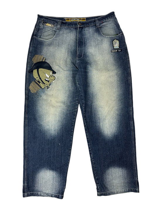 Vintage Lot 29 Jeanshose blau