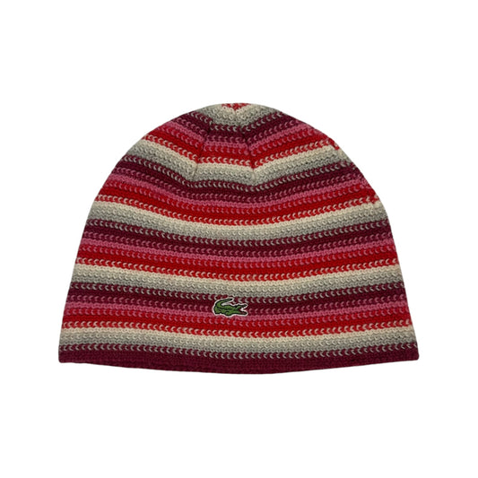 Vintage Lacoste Beanie pink