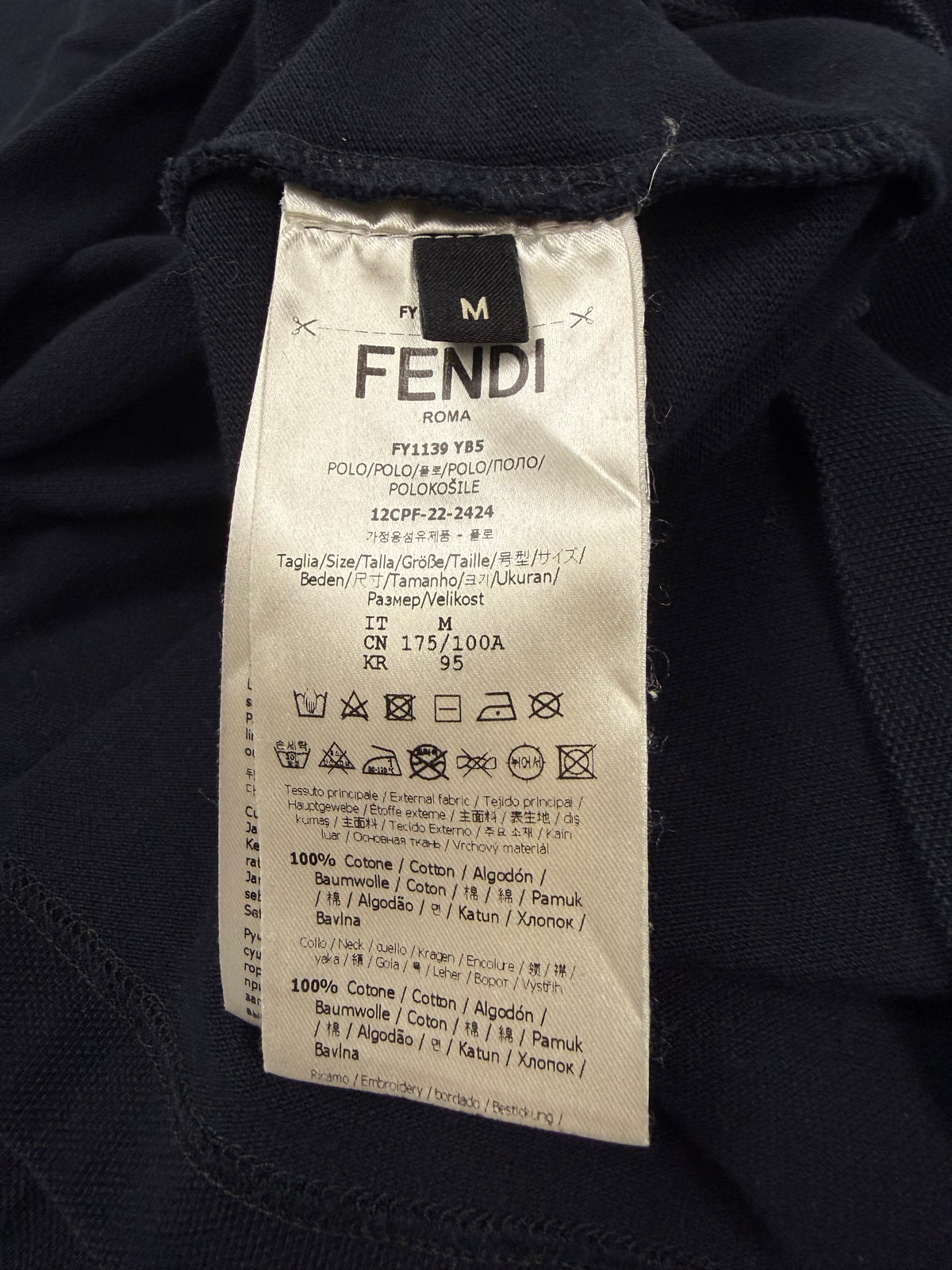 Vintage Fendi Polohemd