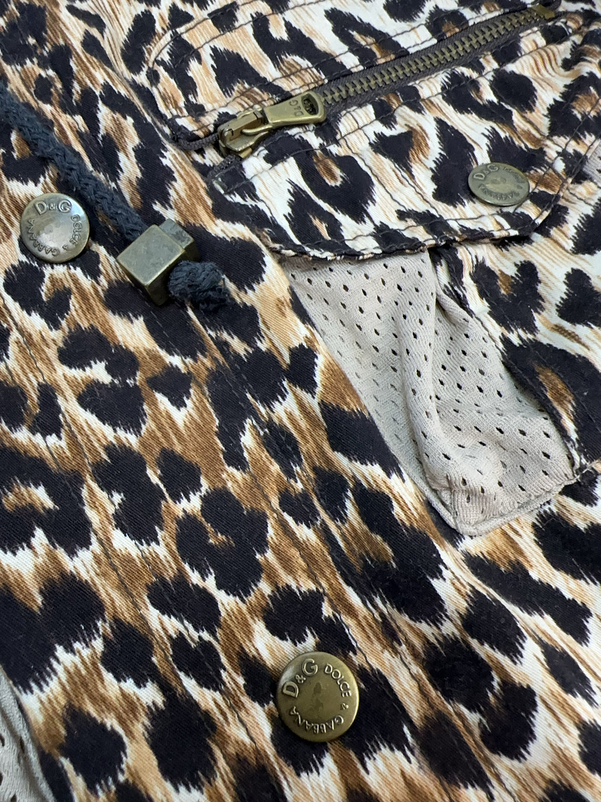Dolce & Gabbana Leo Mesh Jacke