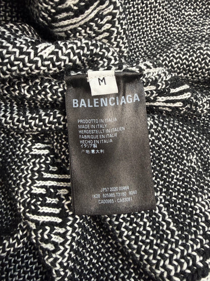 Balenciaga Pullover weiß / schwarz Gr. M