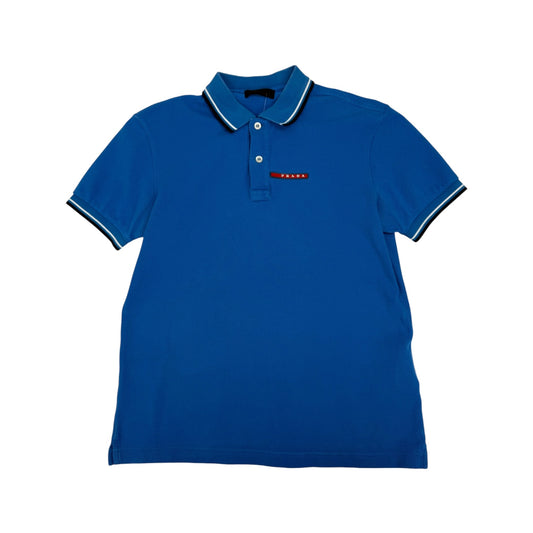 Prada Polohemd blau Gr. S