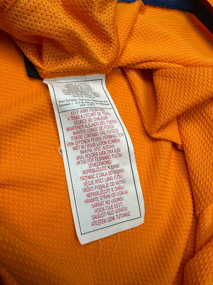 Vintage Nike Barcelona Fußballtrikot orange M