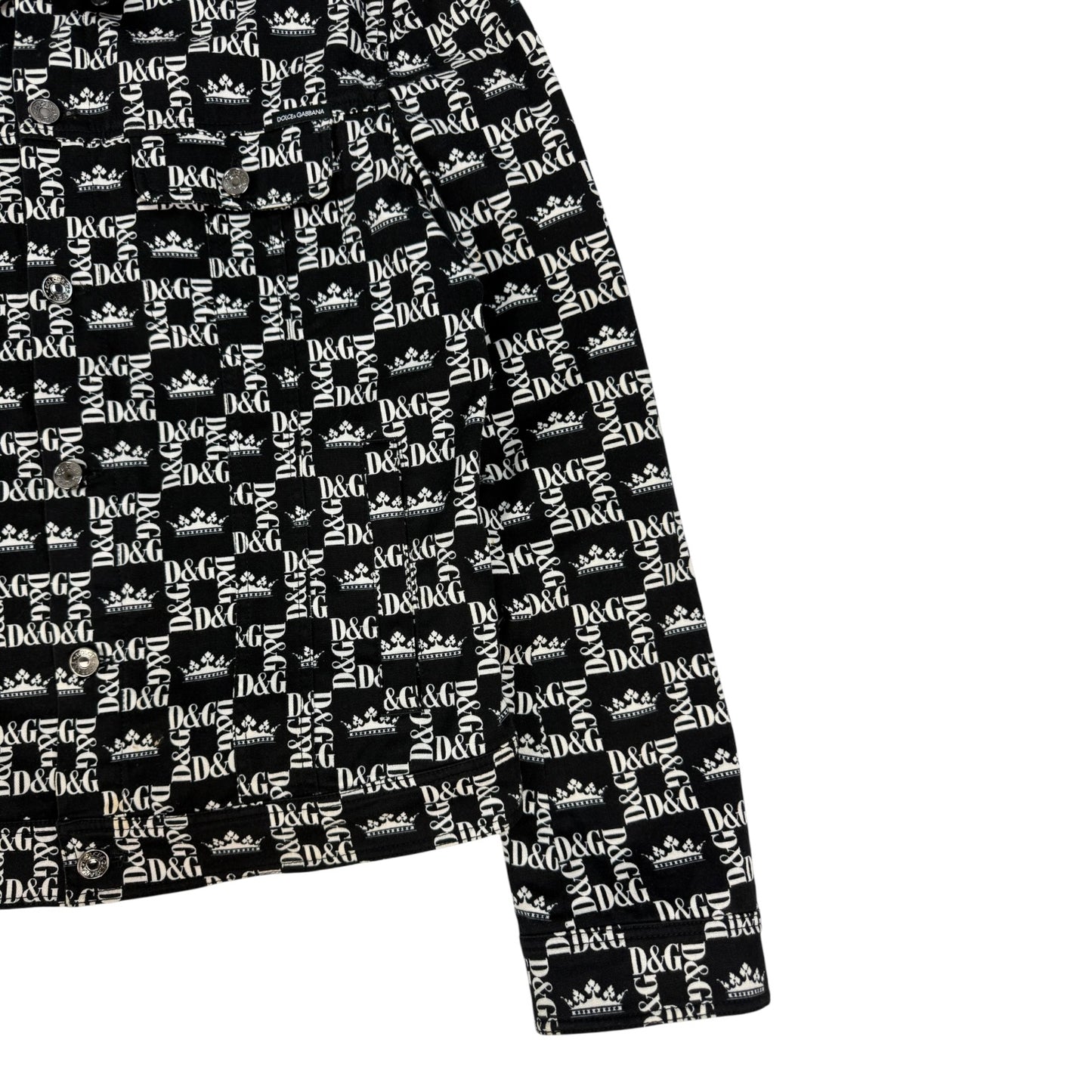 Dolce & Gabbana Jacke schwarz / weiß Gr. 50