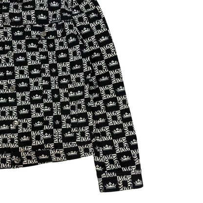 Dolce & Gabbana Jacke schwarz / weiß Gr. 50
