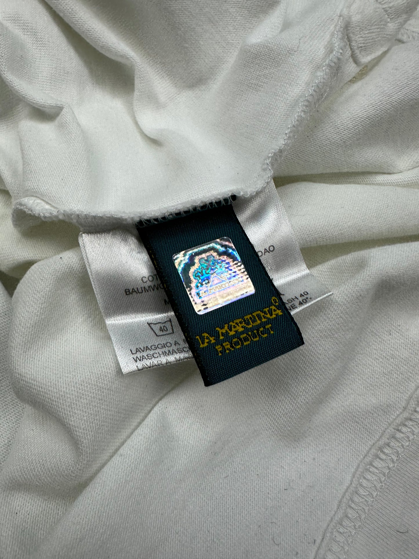 Vintage La Martina Polohemd weiß XXL
