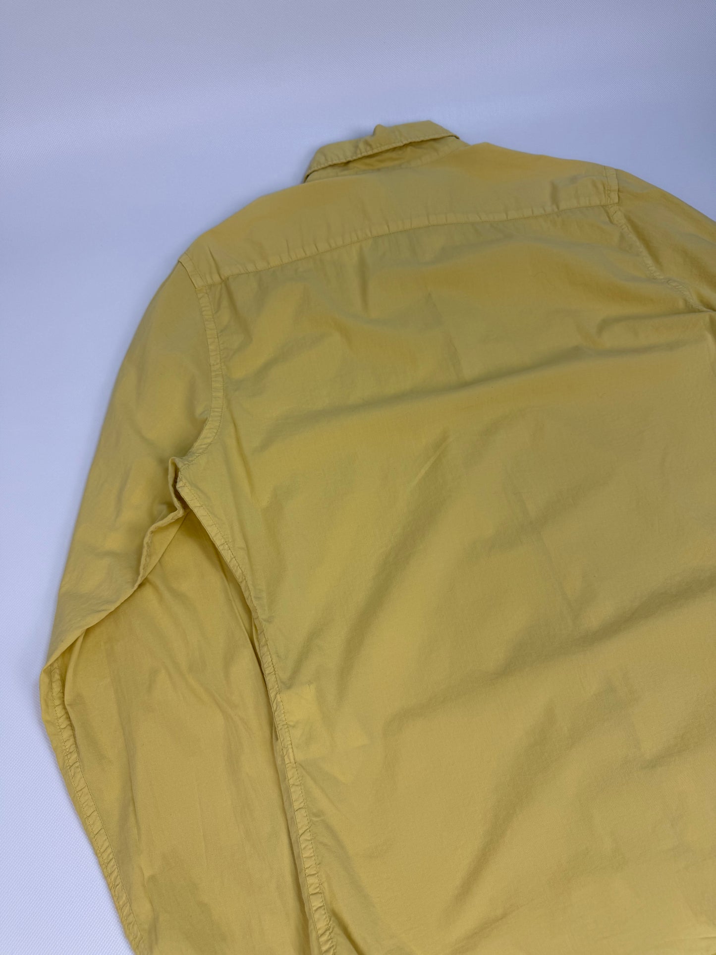 Vintage Prada Hemd gelb Gr. 43
